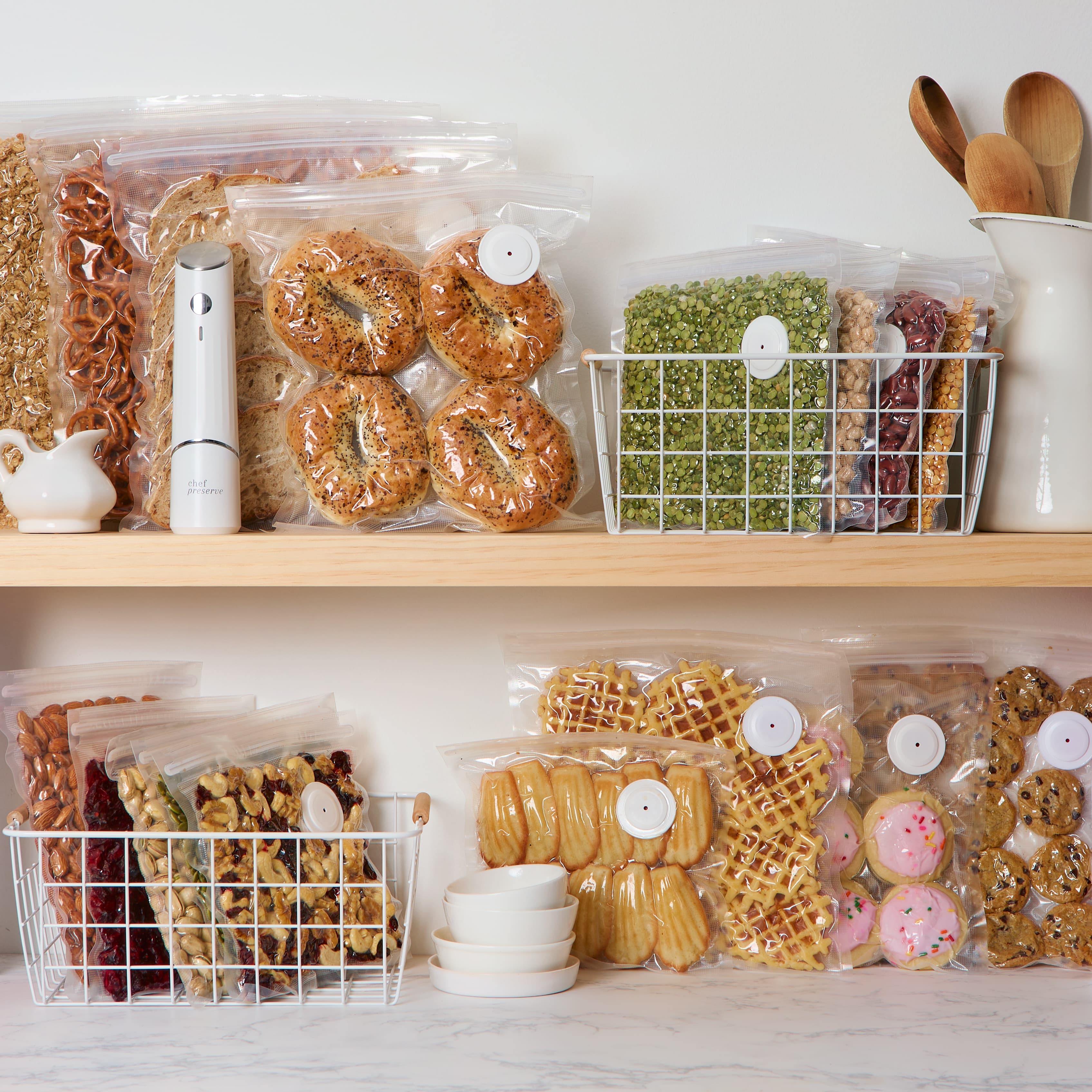 Temporary food storage reference