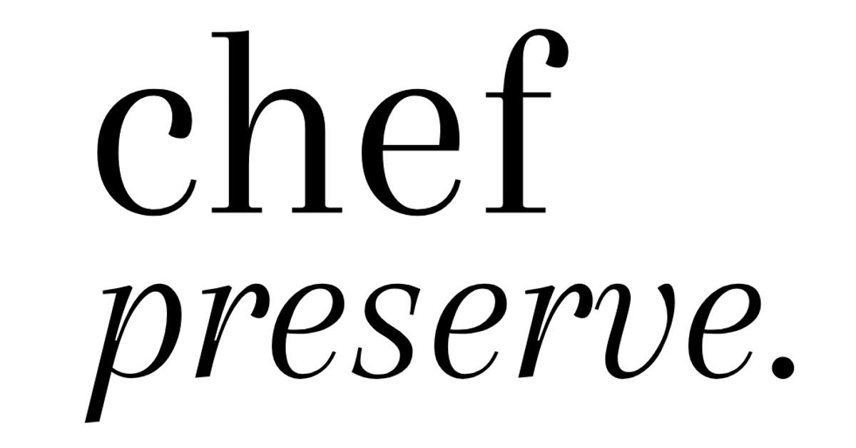 The picture chefpreserve.com shows when its homepage is shared